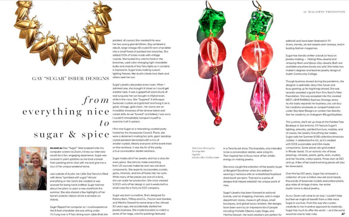 Gay Isber Designs - Wholesale Crafts, Hobbies & DIY - Autographed by Gay Isber Making WOW Jewelry book published by Fox Chapel Publishing8