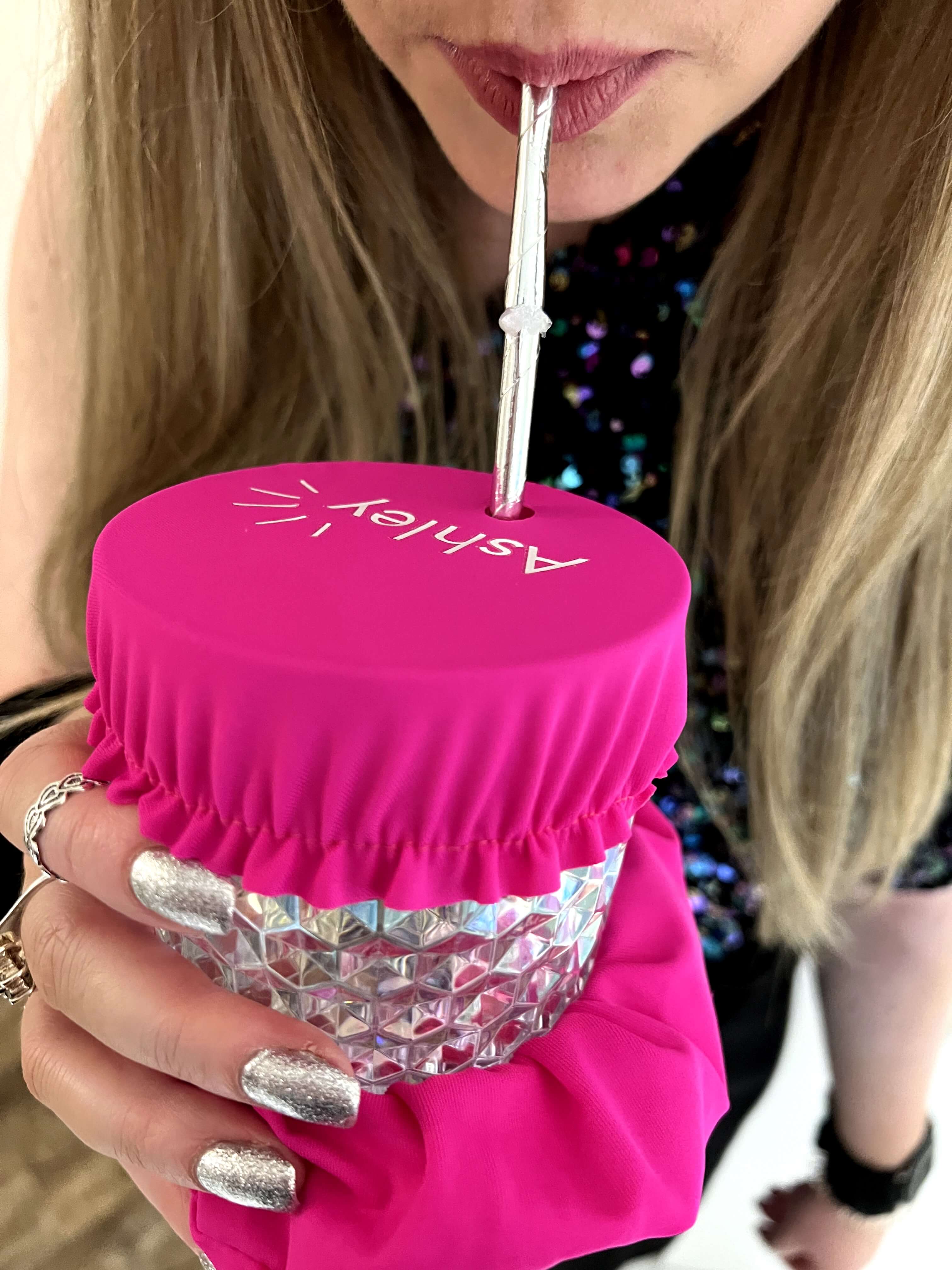 Empowered by Ashley - Wholesale Drink Topper - Tipple Topper Scrunchie Drink Cover7