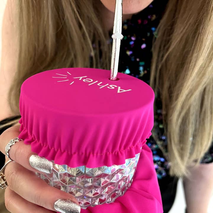 Empowered by Ashley - Wholesale Drink Topper - Tipple Topper Scrunchie Drink Cover7