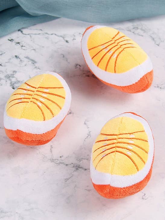 Orange tranchée en peluche douce pour la vente par Shop Neighbors