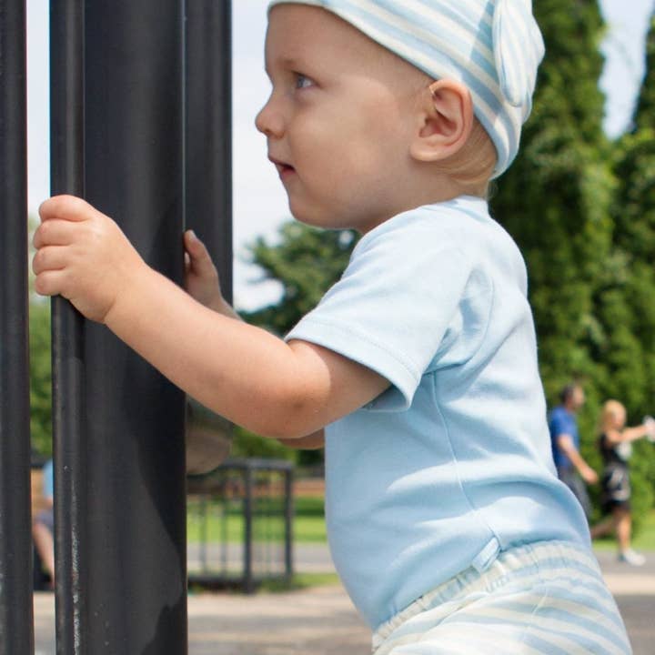 Blå Kortärmad Bodysuit för wholesale av Bubele