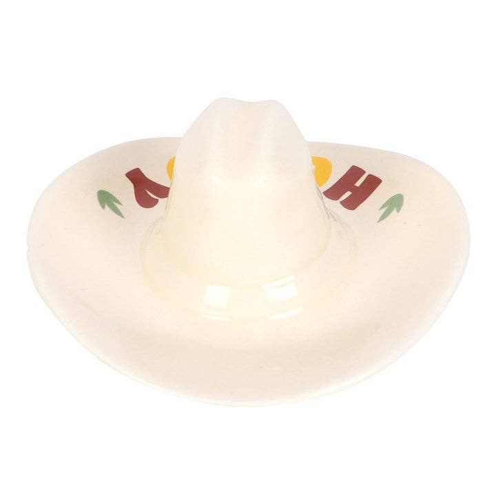 Something Different Wholesale – wholesale Jewellery dish – Howdy Cowboy Hat Trinket Dish3