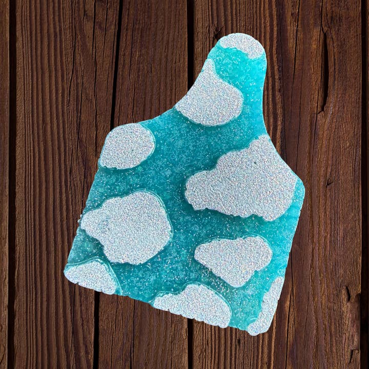 Etiqueta con estampado de vaca para venta al por mayor de Lil Bit Sassy Lush Co