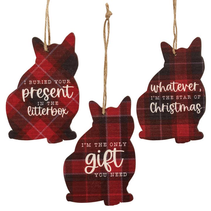 The Hearthside Collection - Wholesale Ornament Set - The Only Gift You Need Christmas Ornament, 3 Assorted