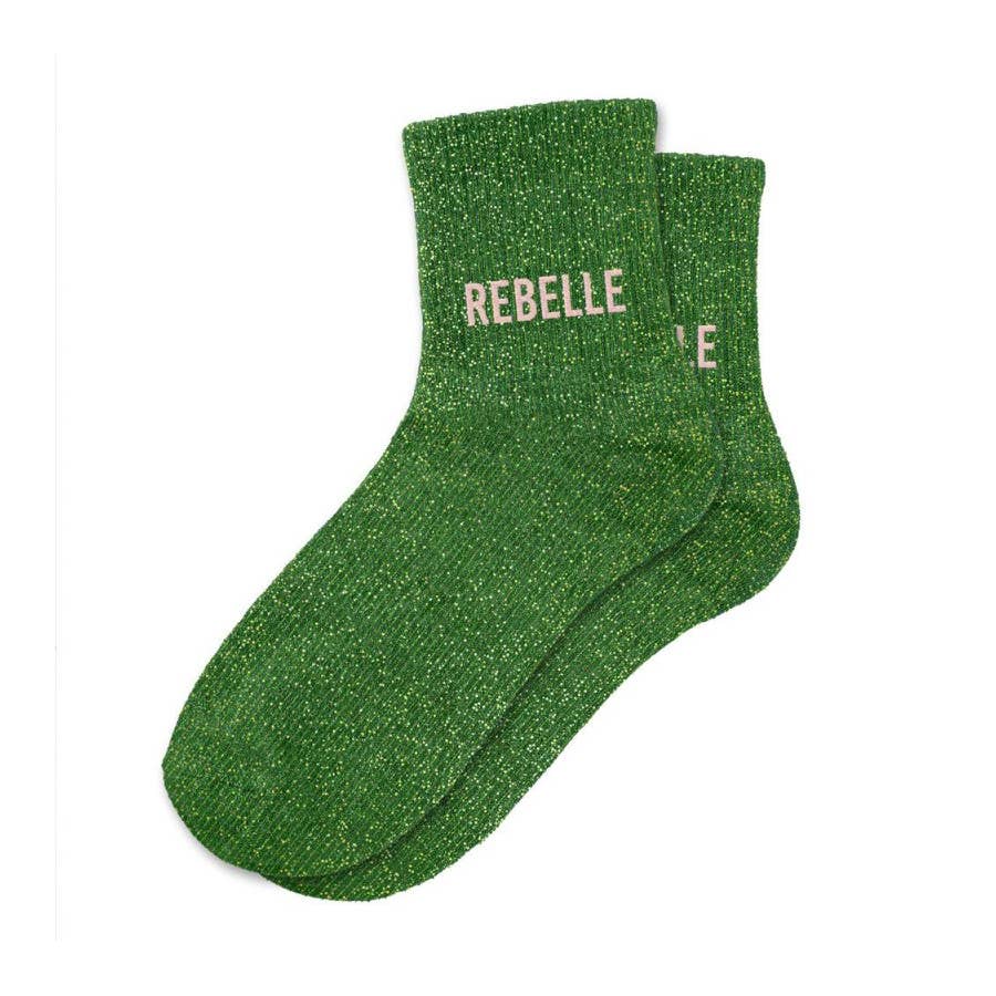 BALOTTI - Wholesale Socks - Women's - REBELLE Glitter Socks Birthday Christmas Gift Friend0