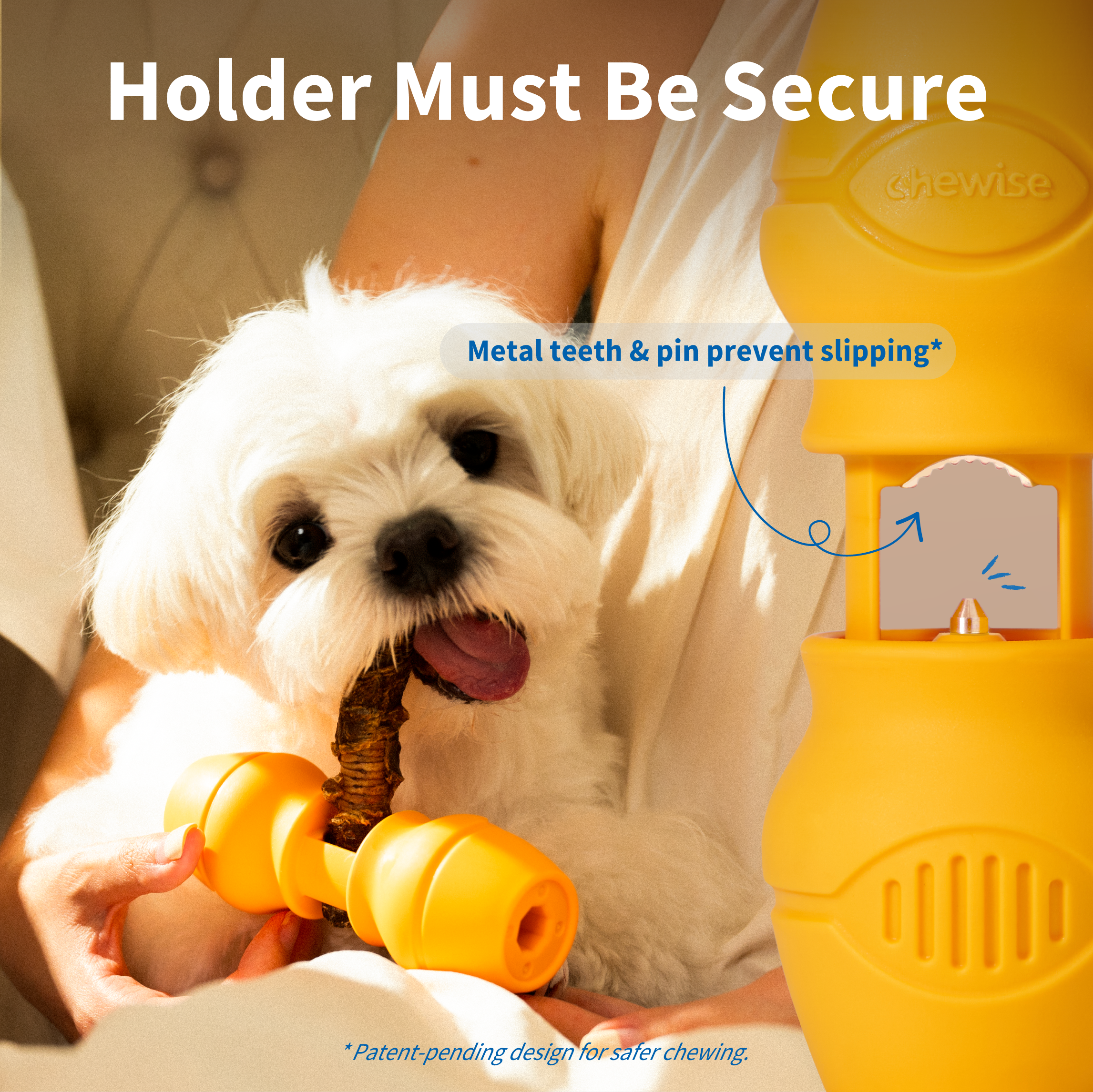 Chewise Official - Wholesale Pet Chew Toy - Dog - Safe Chew Holder – Small | Case Pack (75 Units) 2