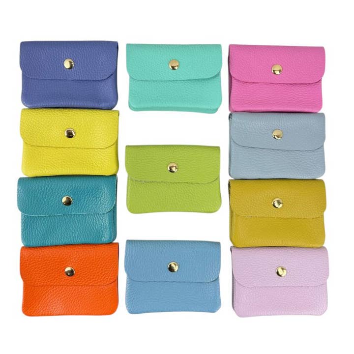 Chenson & Gorett - Wholesale Portemonnee - Dames - Italiaanse leren portemonnee met 3 vakken voor dames1