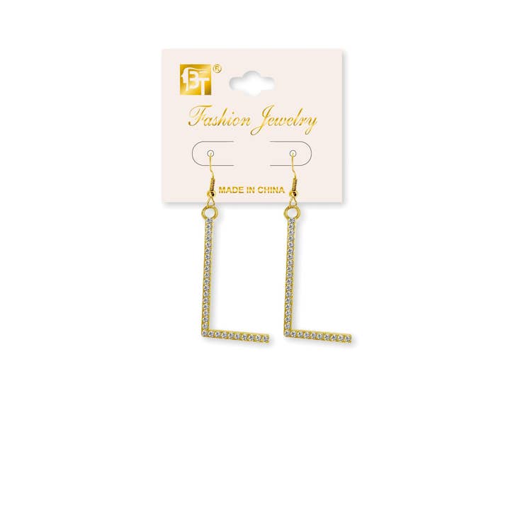 Hook Earrings 24Mmx45Mm L for wholesale by KT Supply