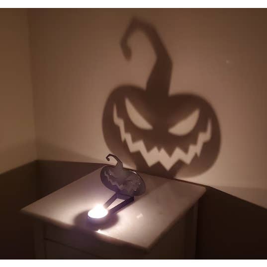 KeaLite Jack-O-Lantern Shadow Caster and KeaLite Stand for wholesale by KeaLite