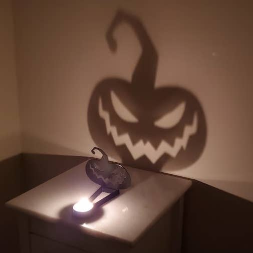 KeaLite Jack-O-Lantern Shadow Caster (Ships USA Only) for wholesale by KeaLite