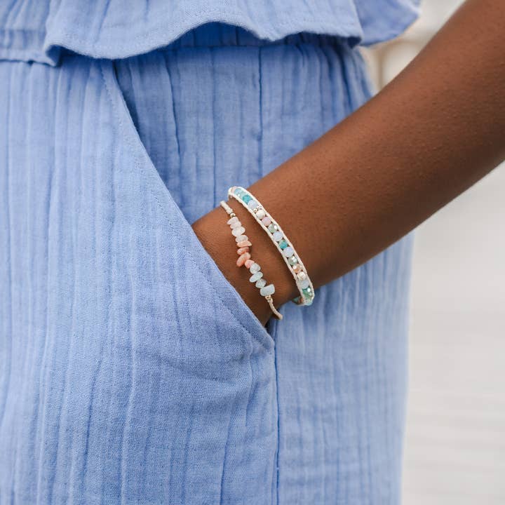 Lotus and Luna - Wholesale Beaded Bracelet - Starbeam Moonbeam Bracelet (5 pack)1