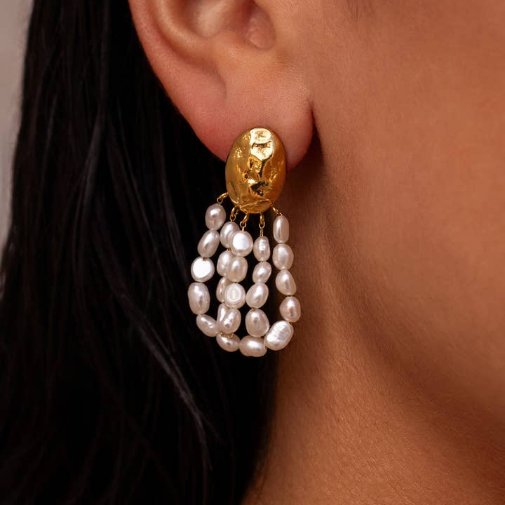 Ivory Earrings for wholesale by ALCO Jewelry