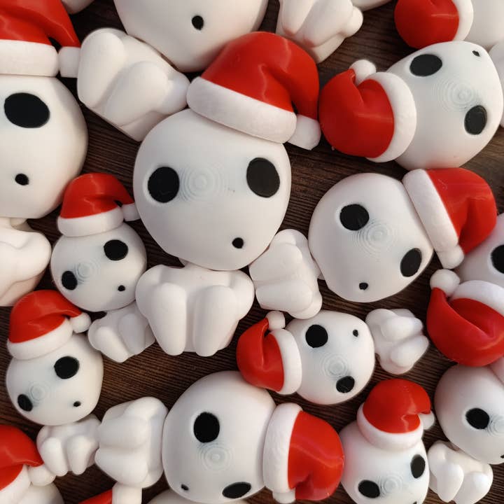 3DROOTS - Wholesale Outdoor Ornament/Decor - Kodama Christmas Ornament and Keychain - Christmas Decoration4