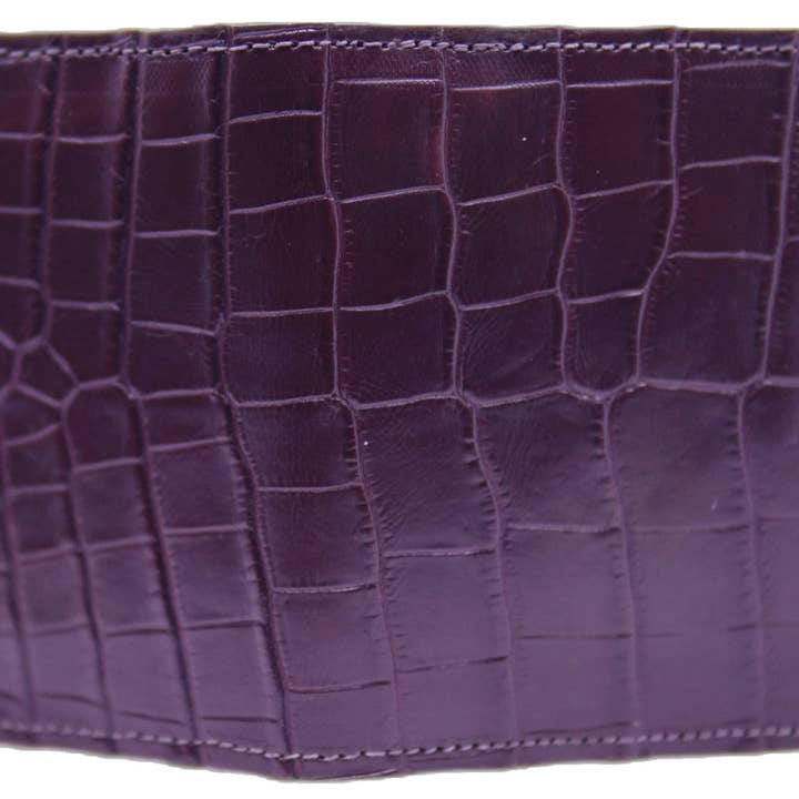 Genuine Alligator Card Holders for wholesale by Max Leather Inc.