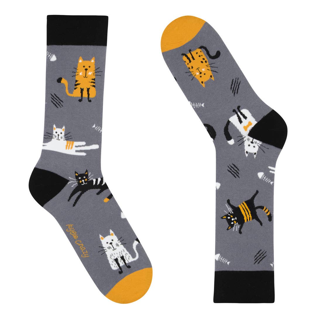 KYLIE CRAZY - Vente Chaussettes – unisexe - NOUVEAU ! Pack 72 paires de chaussettes en coton + Présentoir KE25099