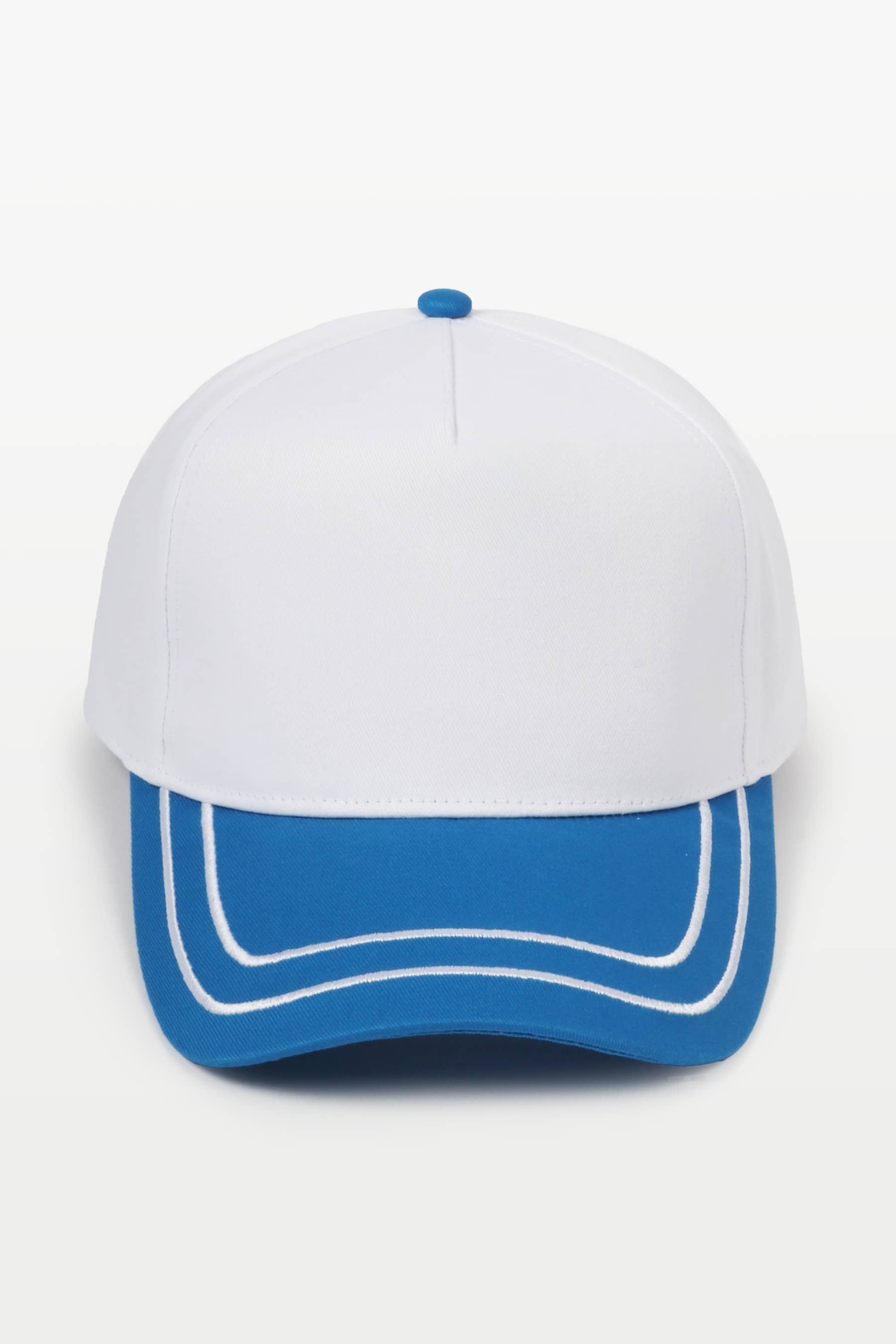 David And Young - Wholesale Baseball Cap - Unisex - Retro Stripe Brim Two Tone 5-Panel Cap10