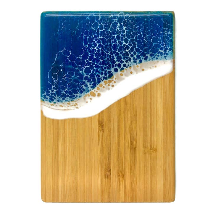 Sea Lion Studio - Wholesale Cutting Board - Ocean Wave Serving Board - Small