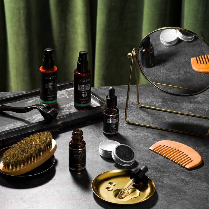 Lovery – wholesale Beard styling product – Mens Christmas Gifts, Beard Grooming & Growth Trimming Kit