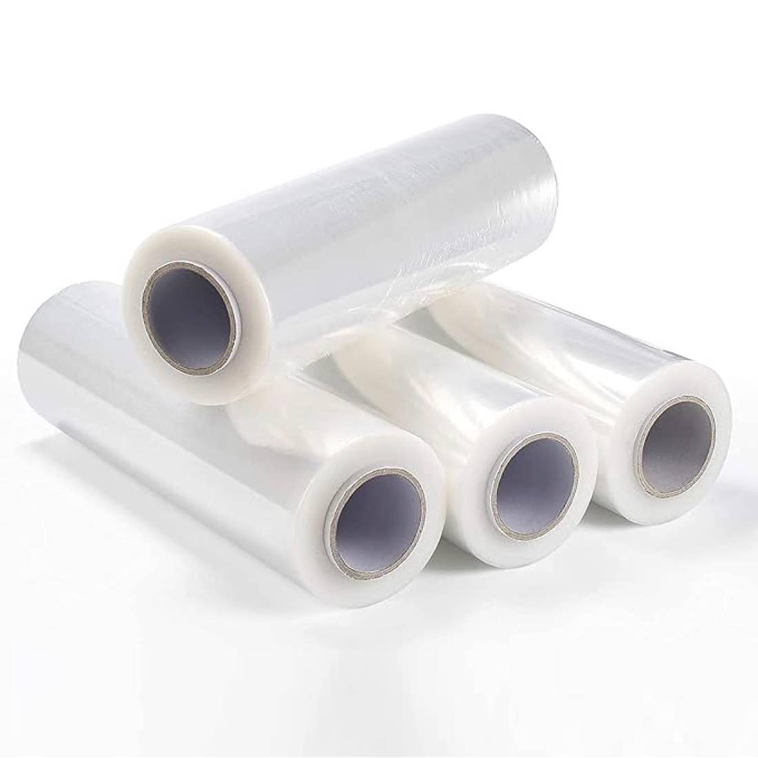 Rocket Direct - Vendita all'ingrosso Rotoli di carta da regalo - Pellicola elastica calibro 80, larghezza 18", 1500 piedi. Lunghezza2