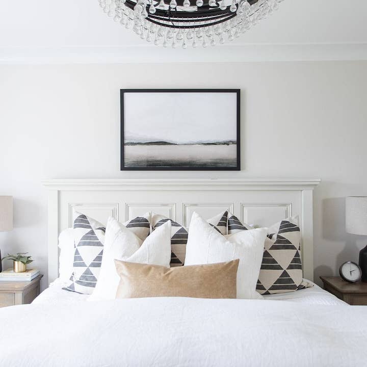 Linen & Ivory - Wholesale Throw Pillow Cover - EVY || Warm Brown Suede Pillow Cover8