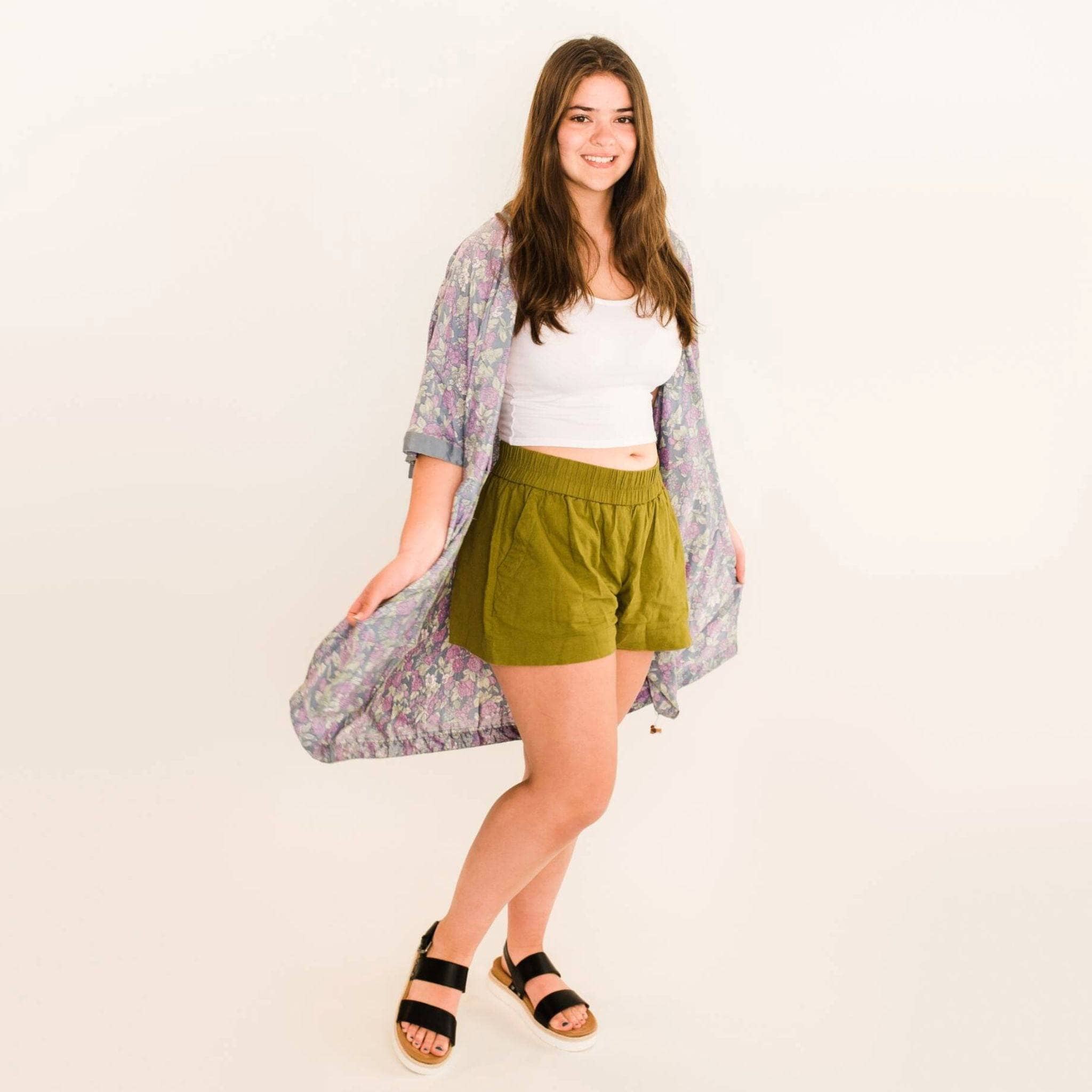 Darn Good Yarn - Wholesale Kimono - Women's - Amara Short Duster10