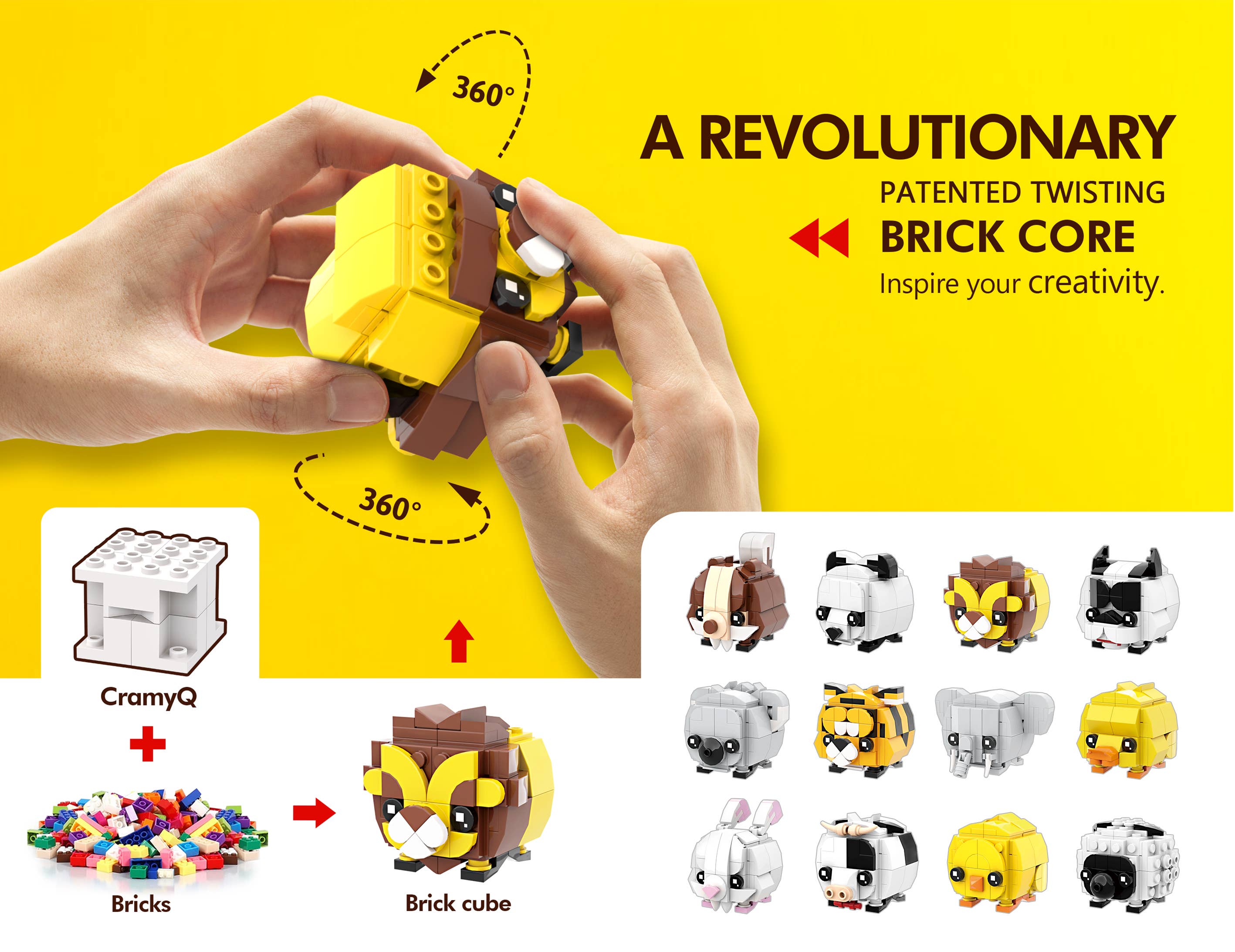 Sluban North America - Wholesale Building Set - Kids - Animal Building Block Sets - In case pack- 12 units 5