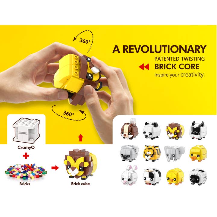 Sluban North America - Wholesale Building Set - Kids - Animal Building Block Sets - In case pack- 12 units 5