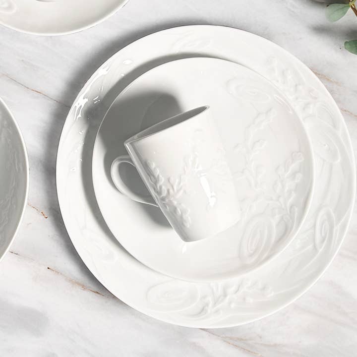 Aqua 1900 10 oz Mug, Set of 4 for wholesale by PILLIVUYT