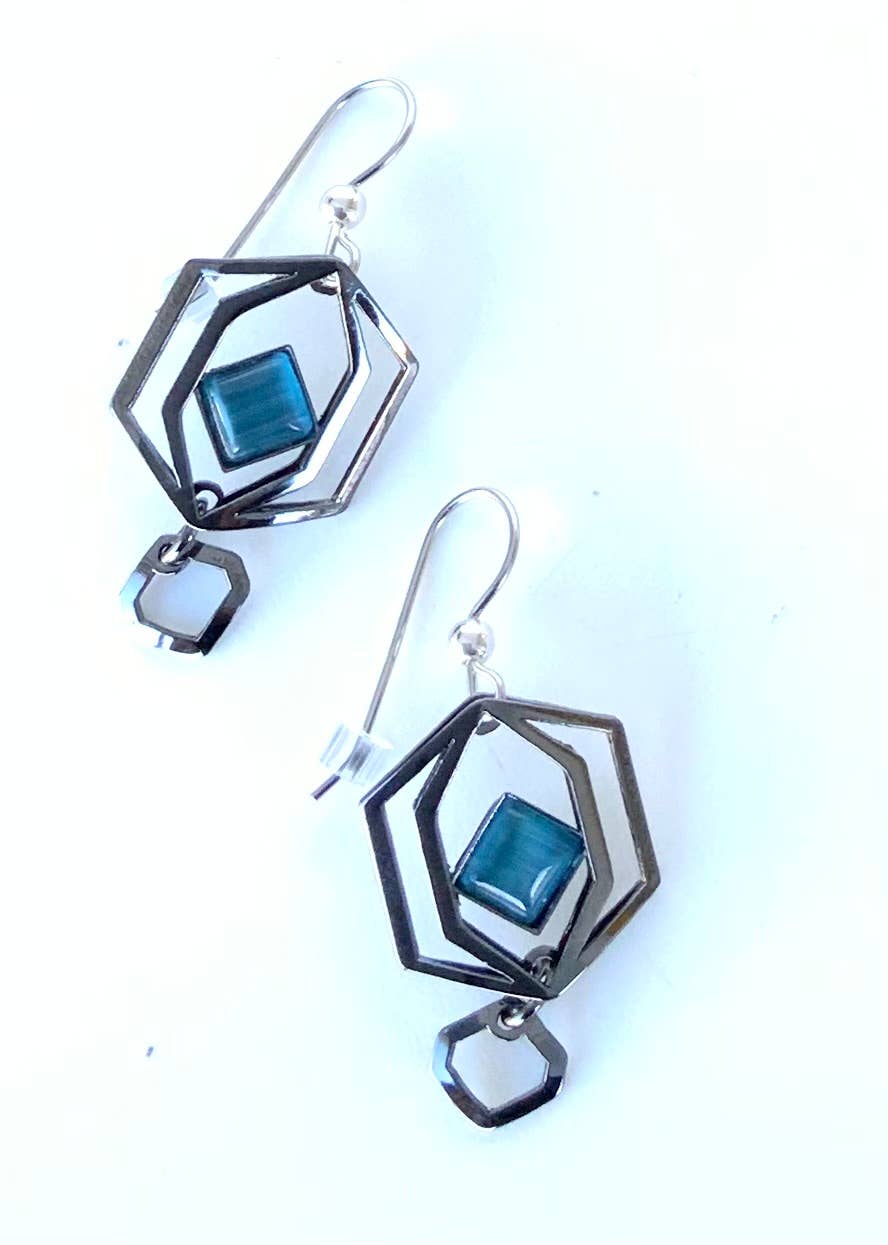 Christophe Poly / Crono Design - Vente Parures de bijoux - Prépack BOUCLES D'OREILLES (DY12P) - 18x Crochets d'Oreilles en Fil & Présentoir Offert24
