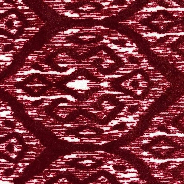 Studio 67 Wash+Dry Mats - Wholesale Door Mat - Ruby Ikat