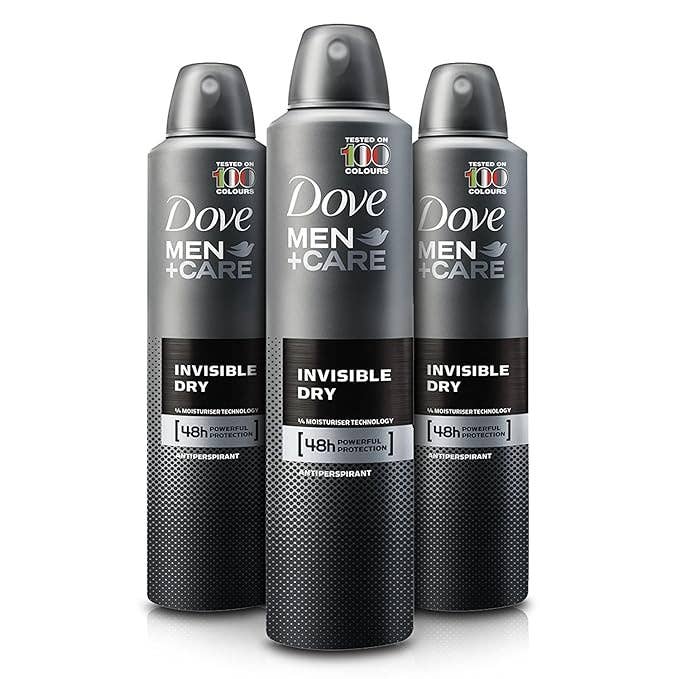 SB Distribution Ltd® – Engroshandel Deodorant - Herre – Dove Men Invisible Dry Antiperspirant Deodorantspray 12 pk1