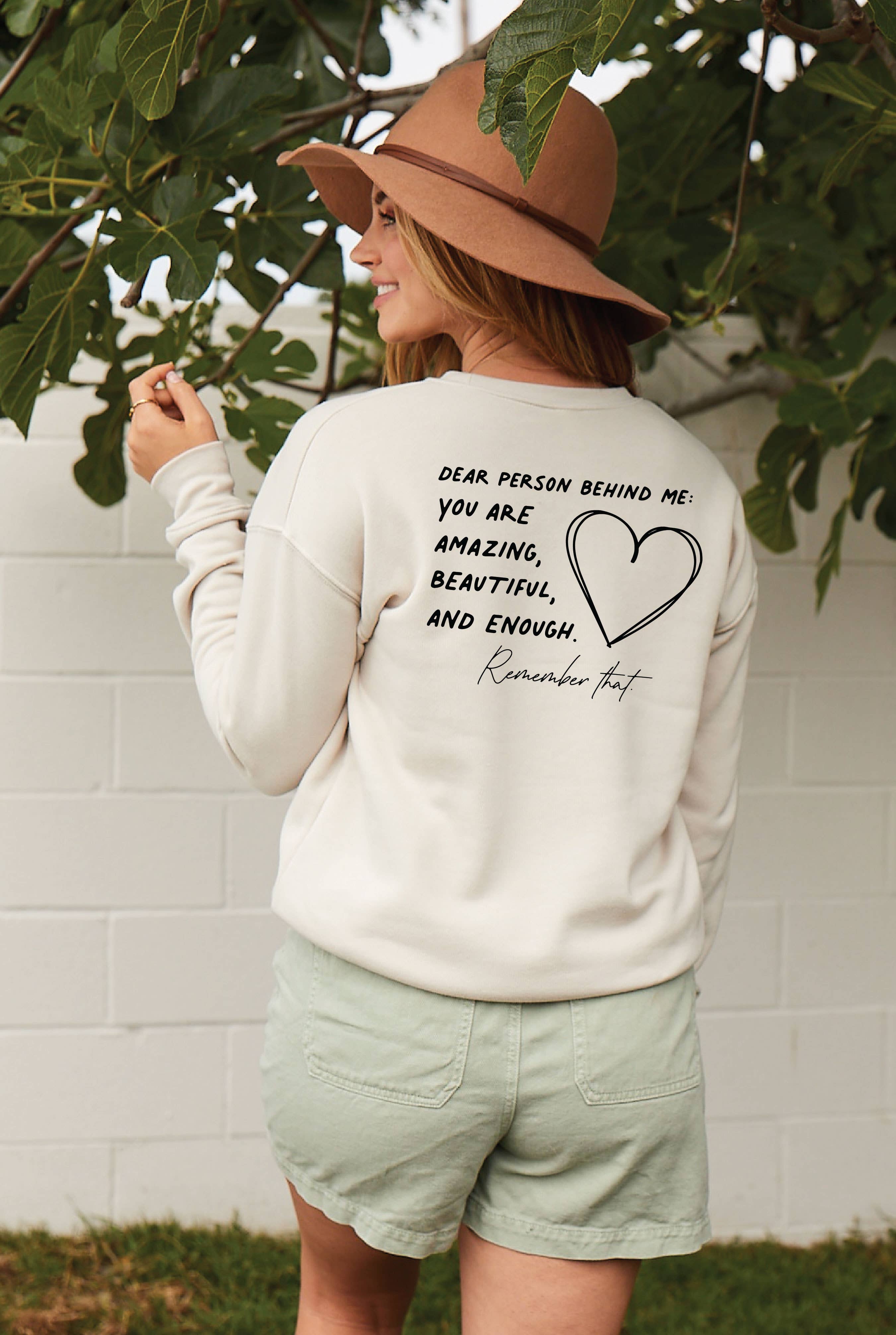 OAT COLLECTIVE - Wholesale Graphic Sweatshirt - Women's - YOU MATTER Graphic Sweatshirt25