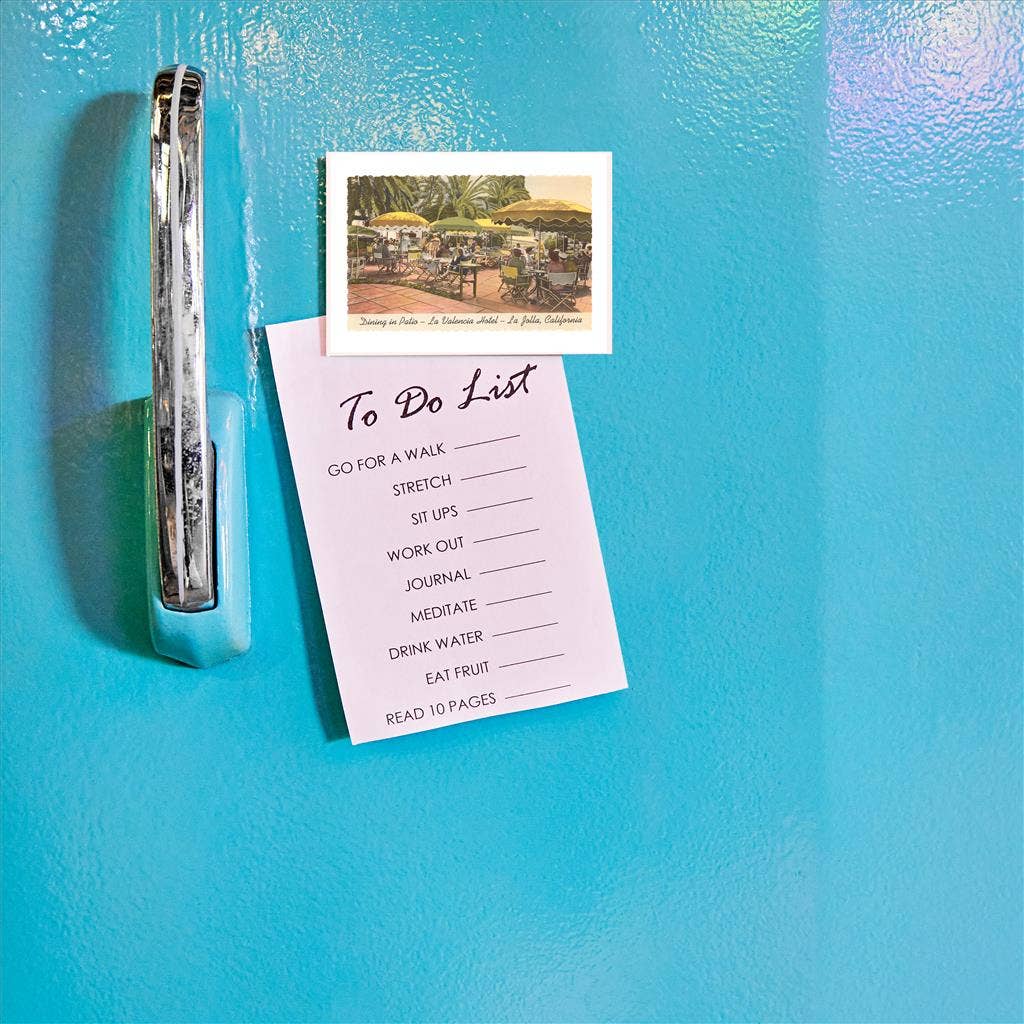 Found Image Press - Wholesale Magnet - Magnet SD-234 Patio of La Valencia Hotel, La Jolla, Californ1