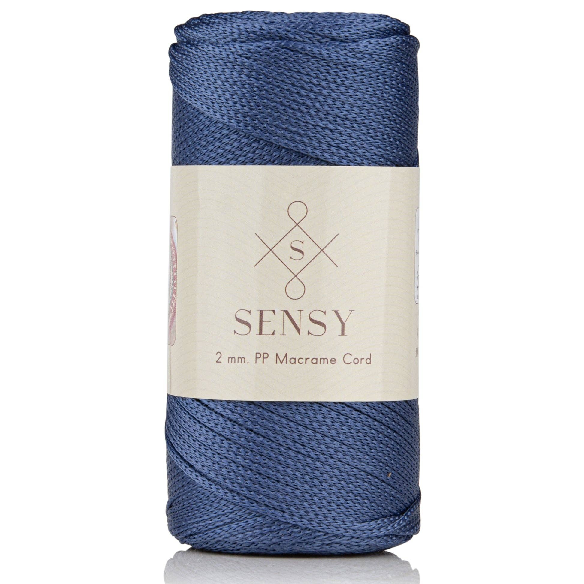 Sensy - Wholesale Garen - Sensy Premium 2 mm macramékoord van 100% polyester - 251 yards (230 meter)9