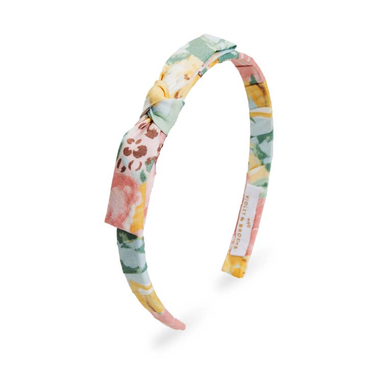 Violet & Brooks - Wholesale Fashion Headband - Women's - Dahlia Mini Bow Headband