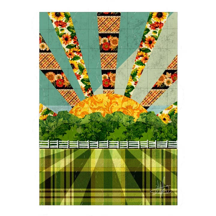 Tirage artistique Farm Morning pour la vente par Dafri Studios