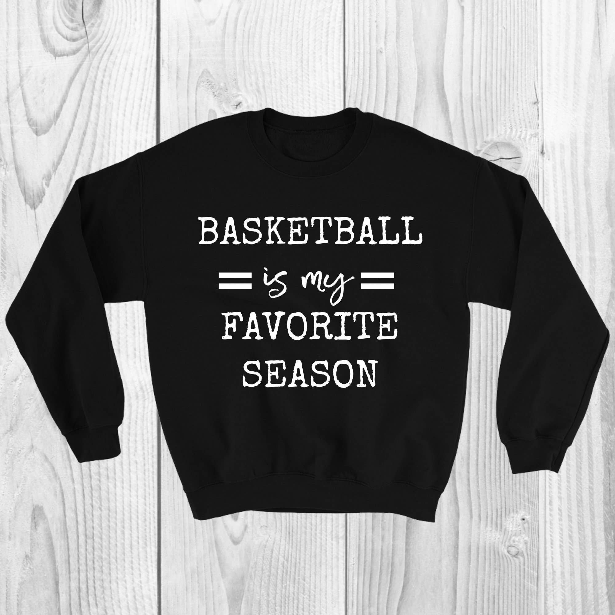 My Bella Vida Inc. - Wholesale Sweatshirt - Women's - Basketball is My Favorite Season Sweatshirt1