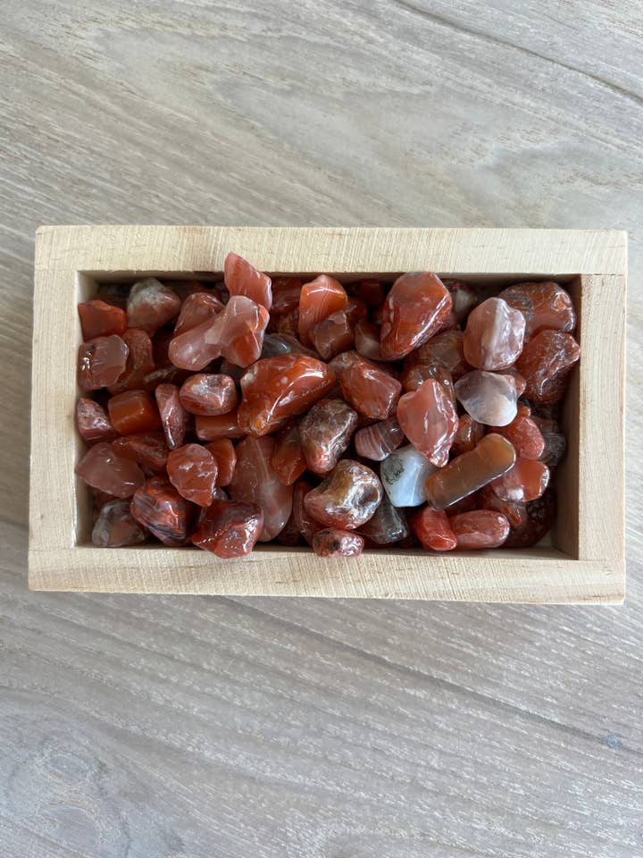 Carnelian Large Chips - 4 ounce for wholesale by Luna Rae