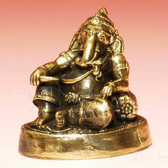 Figura reclinada de Ganesh para venta al por mayor de R. Expo/Song of India