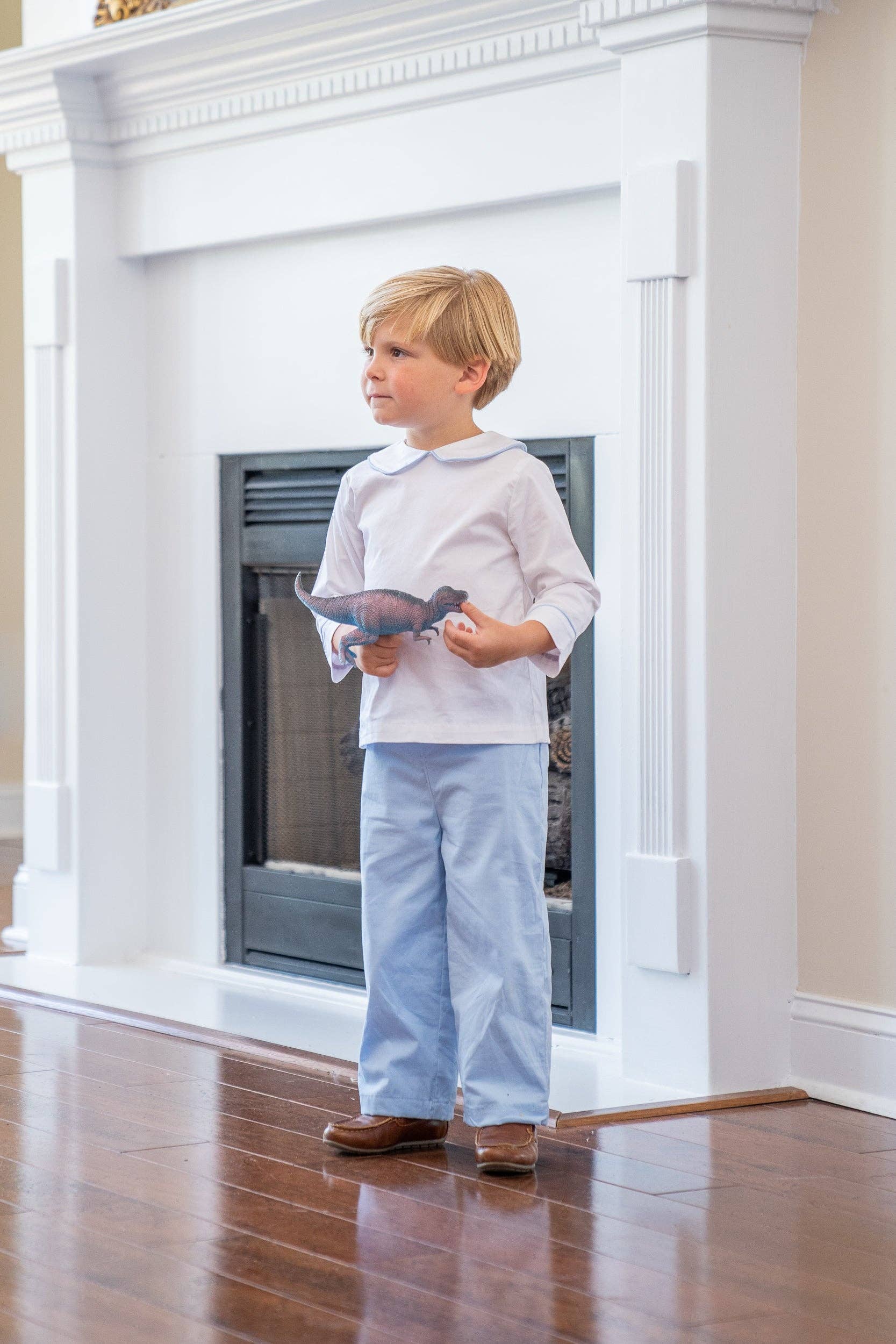 The Oaks Apparel Company - Wholesale Top & Pant Set - Kids - Jason Blue Kid's Pants Set1