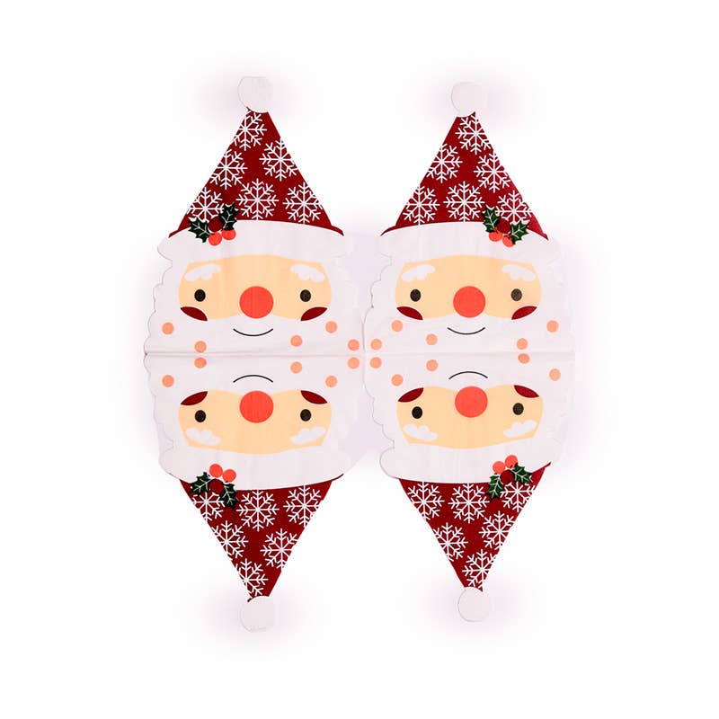 Puckator Ltd – wholesale Disposable napkin – Christmas Santa Pack of 12 3ply Paper Party Napkins4