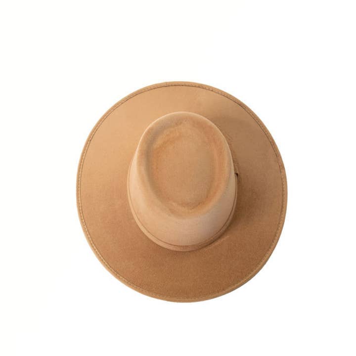 The Modern Cactus Co - Wholesale Fedora - Unisex - Vegan Suede Crown Top Hats