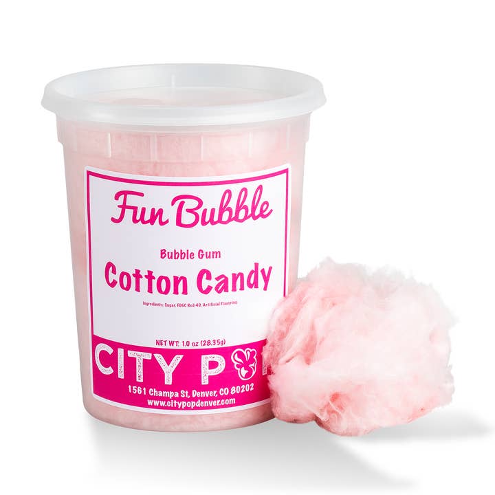 Fun Bubble Cotton Candy for wholesale by City Pop