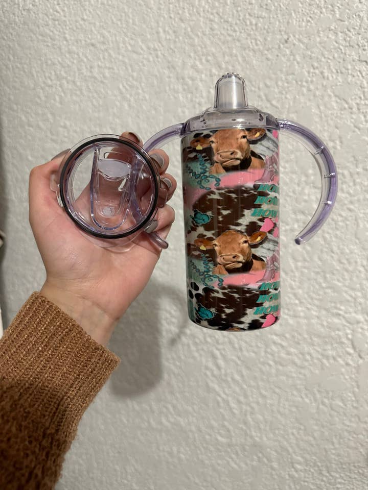 Howdy Howdy Howdy copo infantil 12oz por atacado de CraftsbysummerlynnLLC