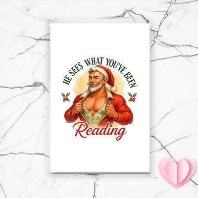 He Sees What You've Been Reading Magnet, Funny Bookish for wholesale by VenusArtsShop