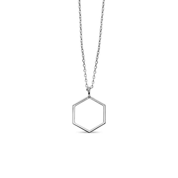 Melina- Collier à pendentif hexagonal pour la vente par Joie Designs