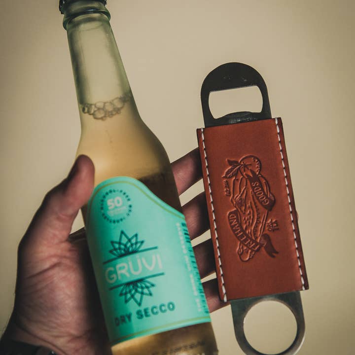 Freehand Goods - Wholesale Bottle/Wine Opener - Leather Bottle Opener