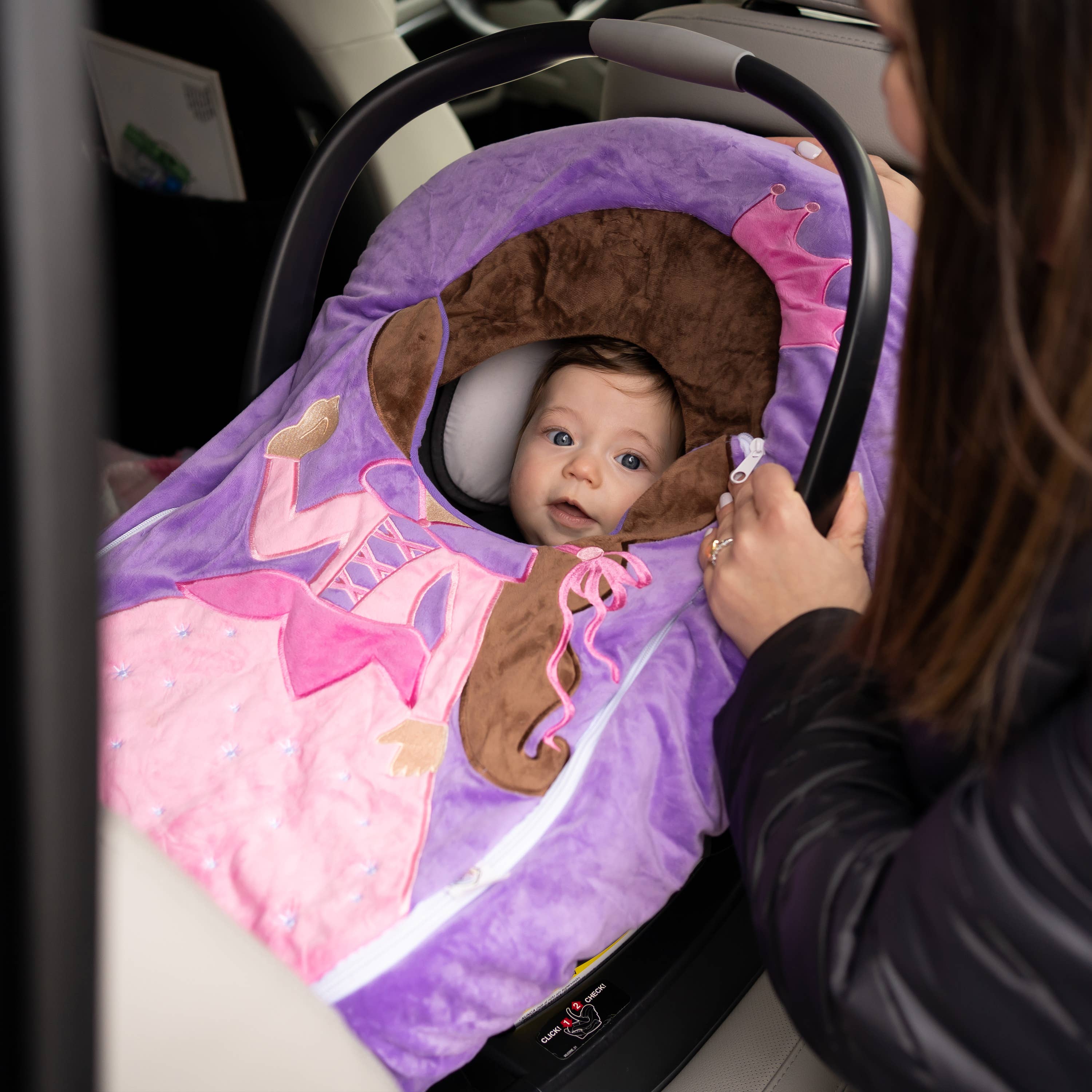 MaterialJill - Wholesale Car Seat Cover - Kids & Baby - Car Seat Cover, Baby Shower, Christmas Gift - Princess6