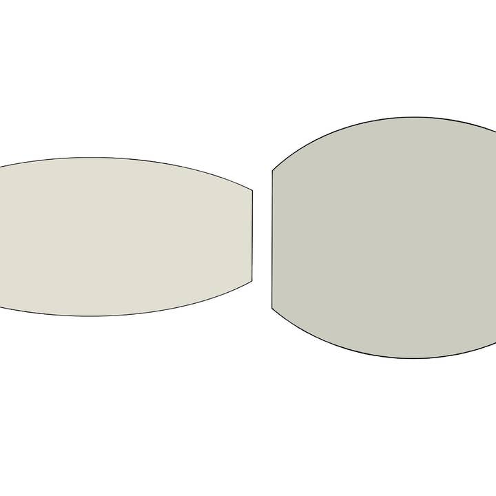 Plaque 2 and Plaque 2 Wide for wholesale by Maison’s Custom Cutters