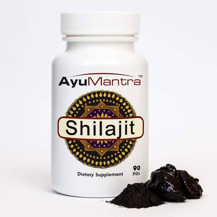 Pilules de Shilajit (Asphalte) - 90 Pilules pour la vente par AyuMantra